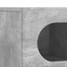 Cabinet TV Gri din beton 100 x 35 x 40 cm Lemn compozit - WALTI WALTI