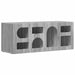 Cabinet TV Gri Sonoma 100 x 35 x 40 cm Lemn compozit - WALTI WALTI