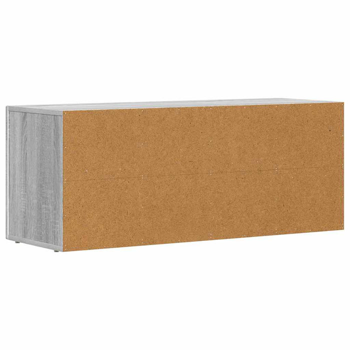 Cabinet TV Gri Sonoma 100 x 35 x 40 cm Lemn compozit - WALTI WALTI