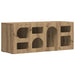 Cabinet TV Stejar Artizanal 100 x 35 x 40 cm Lemn compozit - WALTI WALTI