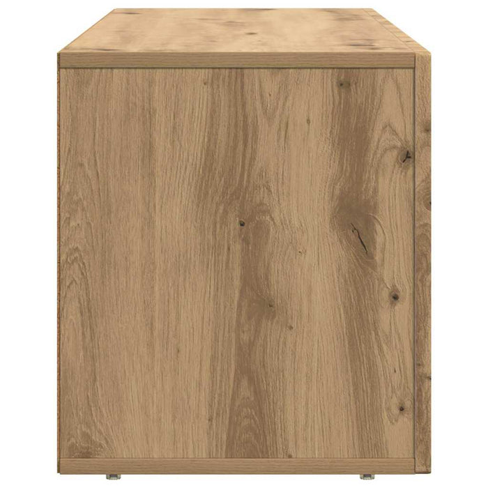 Cabinet TV Stejar Artizanal 100 x 35 x 40 cm Lemn compozit - WALTI WALTI