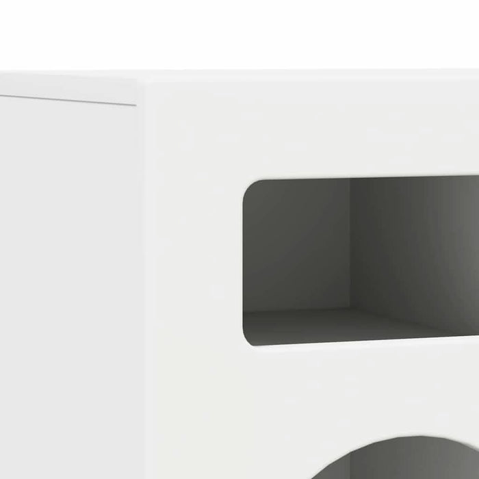 Cabinet TV Alb 80 x 35 x 40 cm Lemn compozit - WALTI WALTI