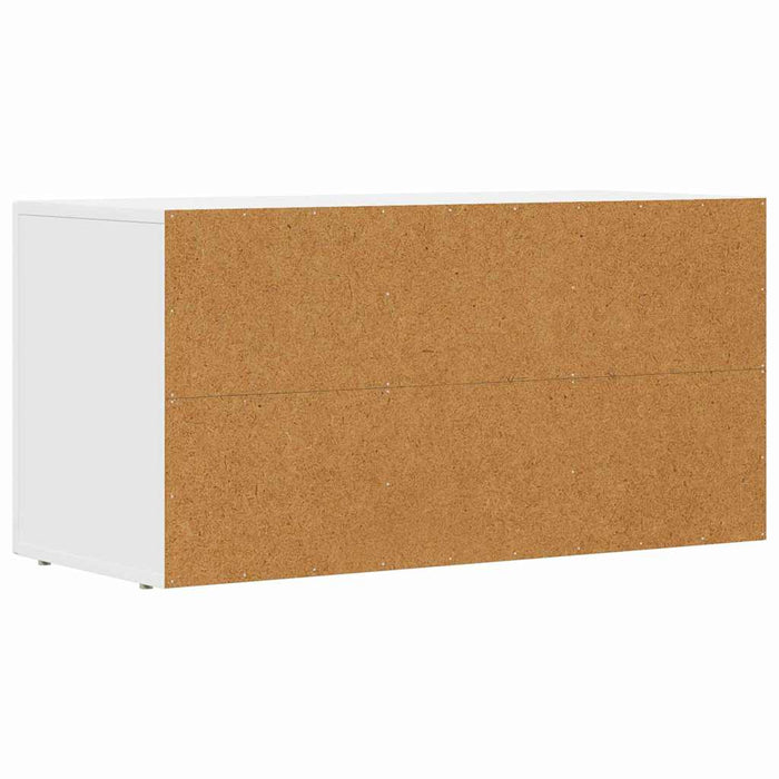 Cabinet TV Alb 80 x 35 x 40 cm Lemn compozit - WALTI WALTI
