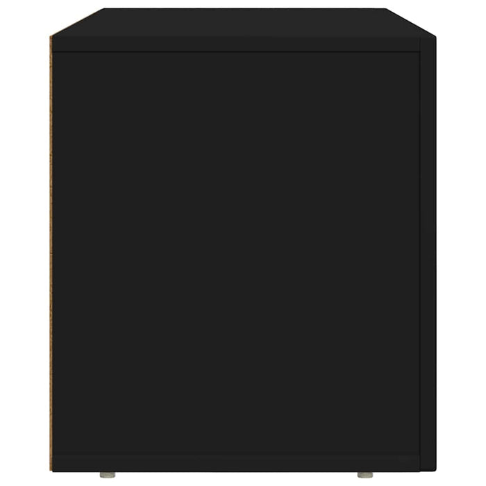 Cabinet TV Negru 80 x 35 x 40 cm Lemn compozit - WALTI WALTI