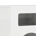 Cabinet TV Alb lucios 80 x 35 x 40 cm Lemn compozit - WALTI WALTI