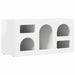 Cabinet TV Alb lucios 80 x 35 x 40 cm Lemn compozit - WALTI WALTI