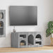 Cabinet TV Gri Sonoma 80 x 35 x 40 cm Lemn compozit - WALTI WALTI