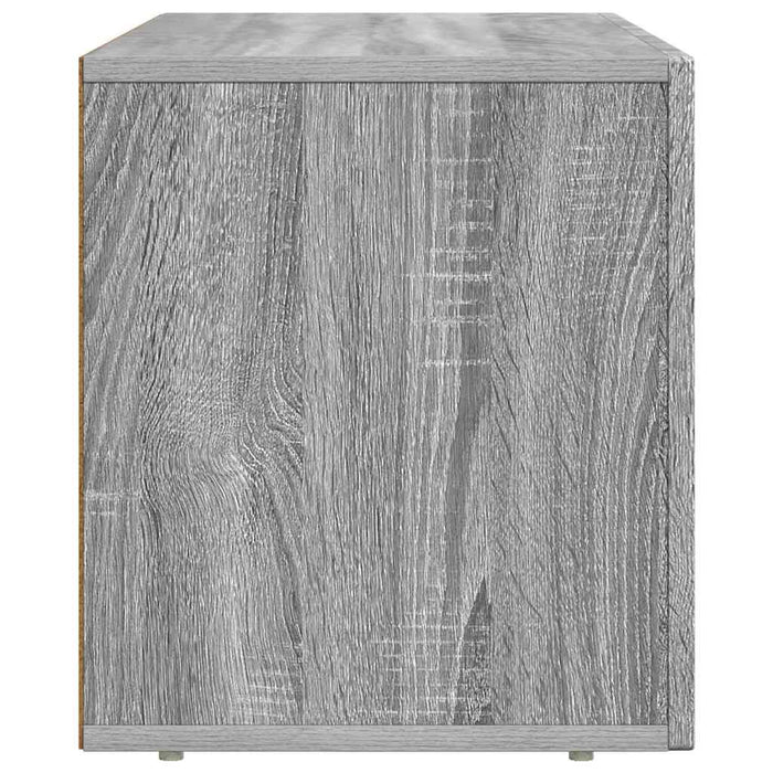 Cabinet TV Gri Sonoma 80 x 35 x 40 cm Lemn compozit - WALTI WALTI