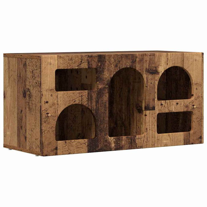 Cabinet TV Lemn vechi 80 x 35 x 40 cm Lemn compozit - WALTI WALTI