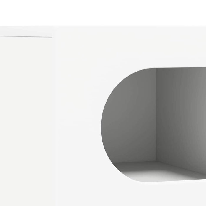 Cabinet TV Alb 60 x 35 x 40 cm Lemn compozit - WALTI WALTI