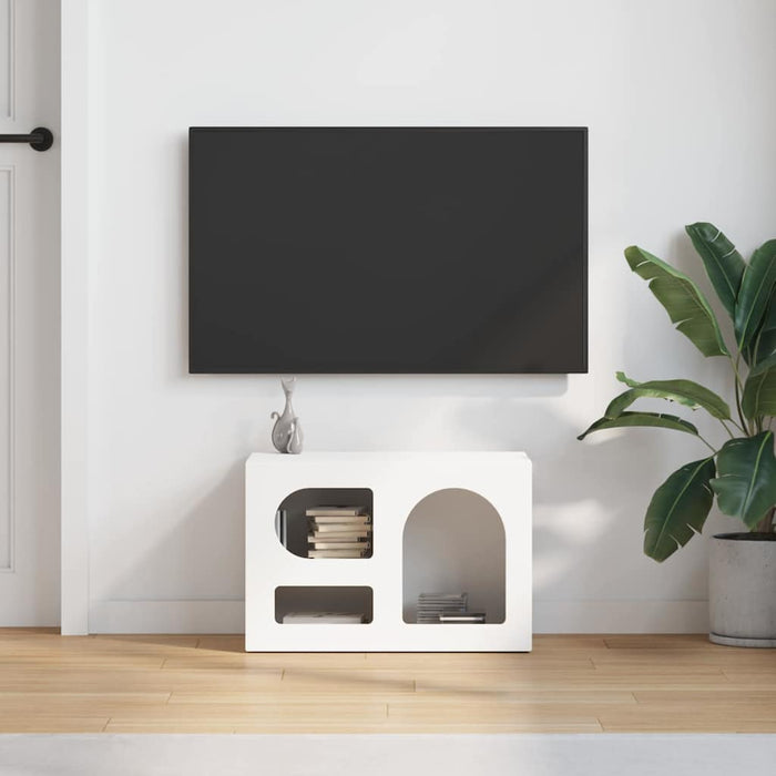 Cabinet TV Alb 60 x 35 x 40 cm Lemn compozit - WALTI WALTI