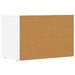 Cabinet TV Alb 60 x 35 x 40 cm Lemn compozit - WALTI WALTI