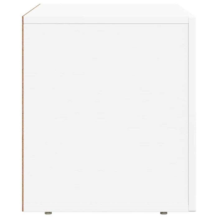 Cabinet TV Alb 60 x 35 x 40 cm Lemn compozit - WALTI WALTI