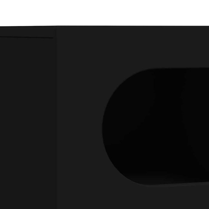 Cabinet TV Negru 60 x 35 x 40 cm Lemn compozit - WALTI WALTI