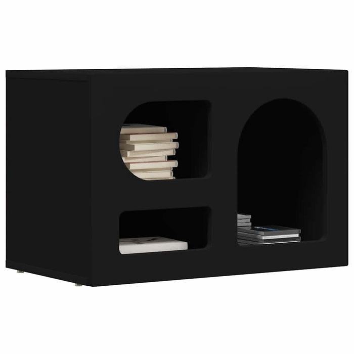 Cabinet TV Negru 60 x 35 x 40 cm Lemn compozit - WALTI WALTI