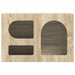 Cabinet TV Stejar Sonoma 60 x 35 x 40 cm Lemn compozit - WALTI WALTI