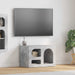 Cabinet TV Gri din beton 60 x 35 x 40 cm Lemn compozit - WALTI WALTI