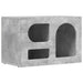 Cabinet TV Gri din beton 60 x 35 x 40 cm Lemn compozit - WALTI WALTI