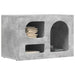 Cabinet TV Gri din beton 60 x 35 x 40 cm Lemn compozit - WALTI WALTI