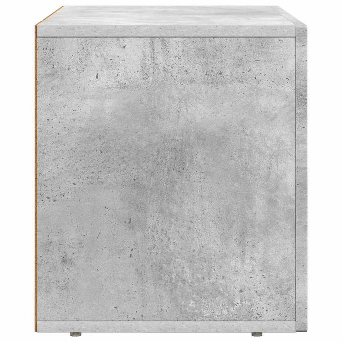 Cabinet TV Gri din beton 60 x 35 x 40 cm Lemn compozit - WALTI WALTI