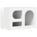 Cabinet TV Alb lucios 60 x 35 x 40 cm Lemn compozit - WALTI WALTI