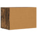Cabinet TV Stejar fumuriu 60 x 35 x 40 cm Lemn compozit - WALTI WALTI