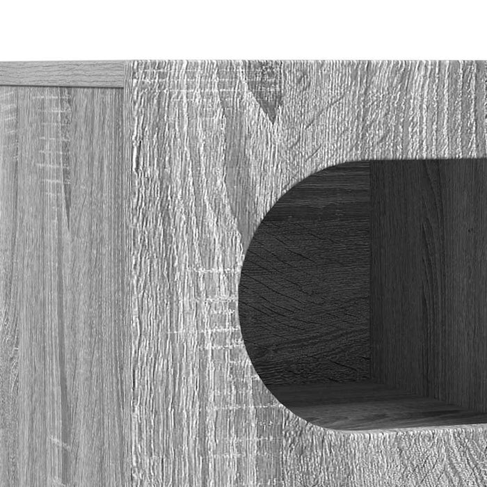 Cabinet TV Gri Sonoma 60 x 35 x 40 cm Lemn compozit - WALTI WALTI
