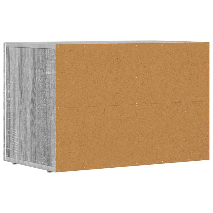 Cabinet TV Gri Sonoma 60 x 35 x 40 cm Lemn compozit - WALTI WALTI
