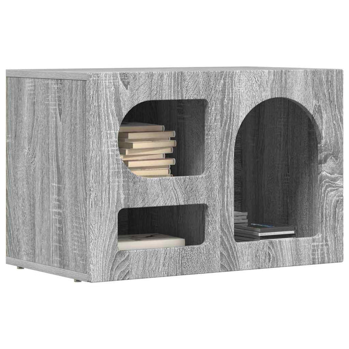 Cabinet TV Gri Sonoma 60 x 35 x 40 cm Lemn compozit - WALTI WALTI