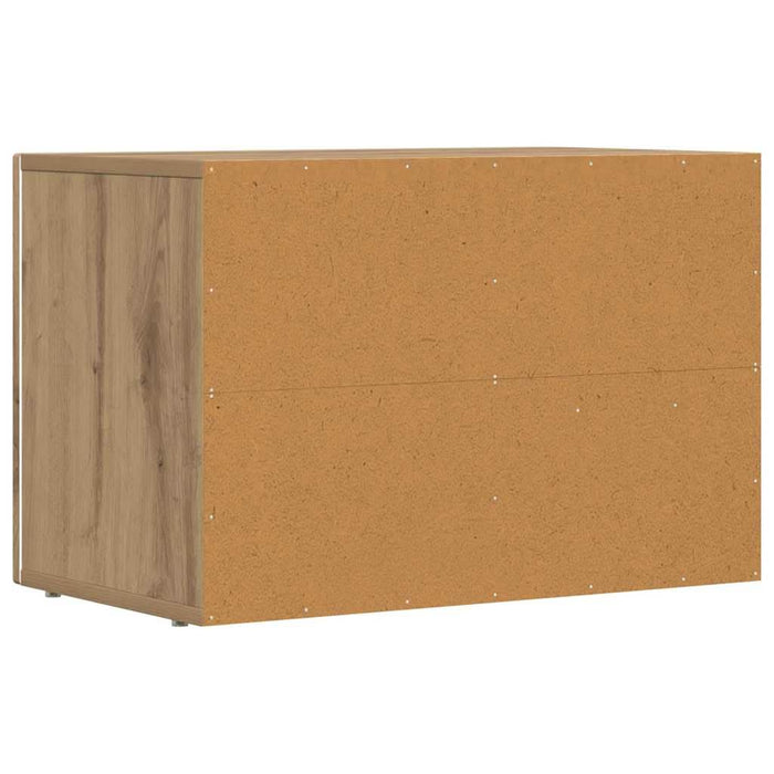 Cabinet TV Stejar Artizanal 60 x 35 x 40 cm Lemn compozit - WALTI WALTI