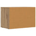 Cabinet TV Stejar Artizanal 60 x 35 x 40 cm Lemn compozit - WALTI WALTI
