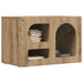 Cabinet TV Stejar Artizanal 60 x 35 x 40 cm Lemn compozit - WALTI WALTI