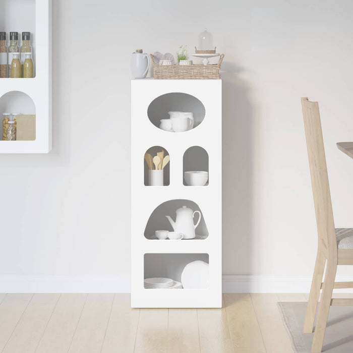 Bufet Alb 40 x 35 x 100,5 cm Lemn compozit - WALTI WALTI