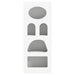 Bufet Alb 40 x 35 x 100,5 cm Lemn compozit - WALTI WALTI