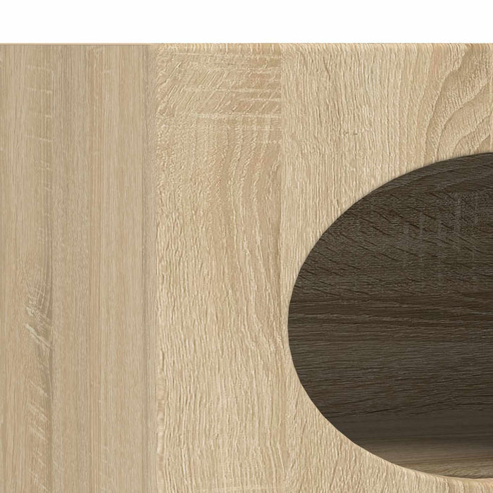 Bufet Stejar Sonoma 40 x 35 x 100,5 cm Lemn compozit - WALTI WALTI