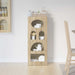 Bufet Stejar Sonoma 40 x 35 x 100,5 cm Lemn compozit - WALTI WALTI