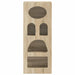 Bufet Stejar Sonoma 40 x 35 x 100,5 cm Lemn compozit - WALTI WALTI