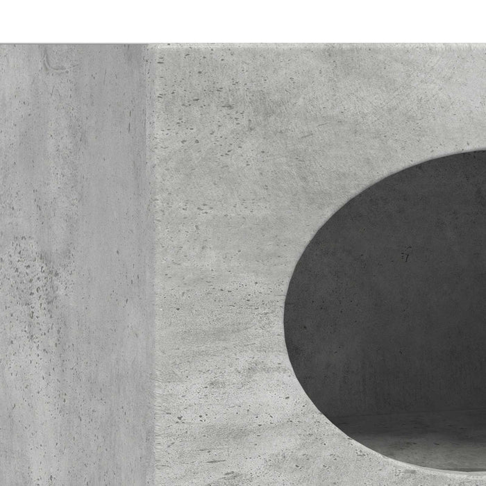 Bufet Gri din beton 40 x 35 x 100,5 cm Lemn compozit - WALTI WALTI