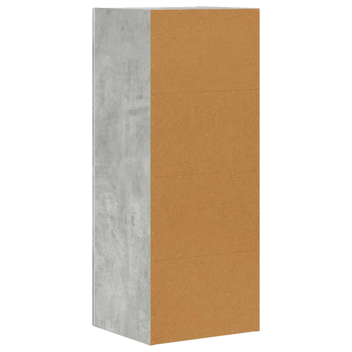 Bufet Gri din beton 40 x 35 x 100,5 cm Lemn compozit - WALTI WALTI