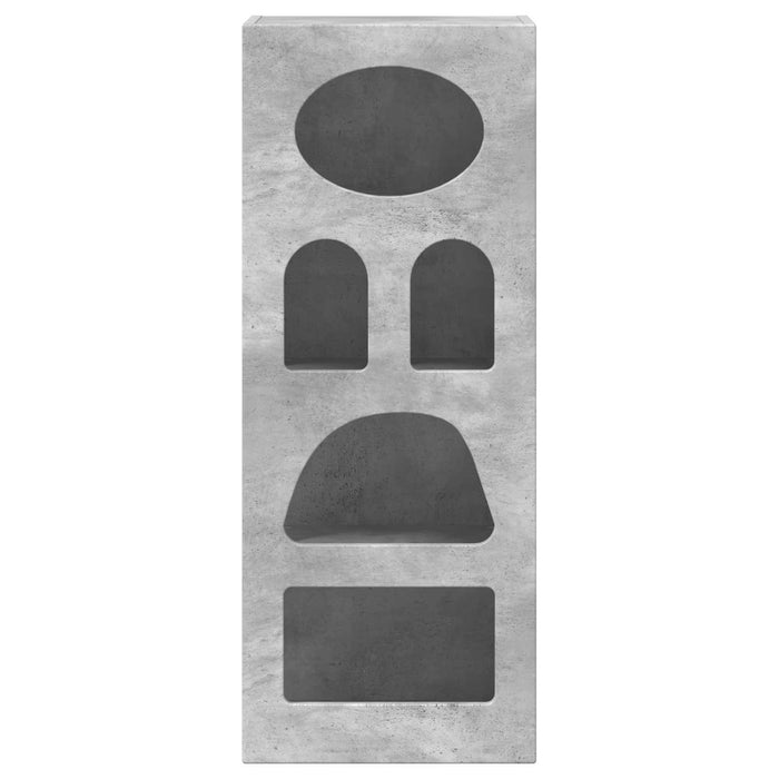 Bufet Gri din beton 40 x 35 x 100,5 cm Lemn compozit - WALTI WALTI