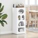 Bufet Alb lucios 40 x 35 x 100,5 cm Lemn compozit - WALTI WALTI