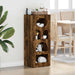 Bufet Stejar fumuriu 40 x 35 x 100,5 cm Lemn compozit - WALTI WALTI