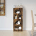 Bufet Stejar fumuriu 40 x 35 x 100,5 cm Lemn compozit - WALTI WALTI