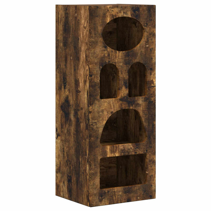 Bufet Stejar fumuriu 40 x 35 x 100,5 cm Lemn compozit - WALTI WALTI
