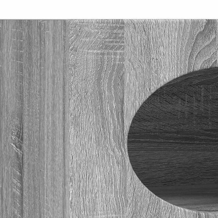 Bufet Gri Sonoma 40 x 35 x 100,5 cm Lemn compozit - WALTI WALTI