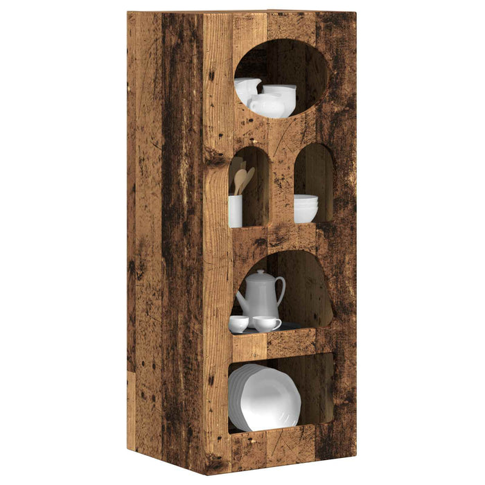 Bufet Lemn vechi 40 x 35 x 100,5 cm Lemn compozit - WALTI WALTI