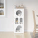Bufet Alb 40 x 35 x 100.5 cm Lemn compozit - WALTI WALTI