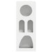 Bufet Alb 40 x 35 x 100.5 cm Lemn compozit - WALTI WALTI