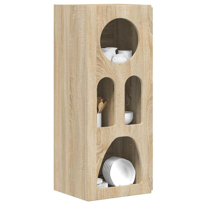 Bufet Stejar Sonoma 40 x 35 x 100.5 cm Lemn compozit - WALTI WALTI