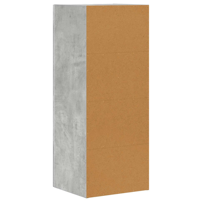 Bufet Gri din beton 40 x 35 x 100.5 cm Lemn compozit - WALTI WALTI